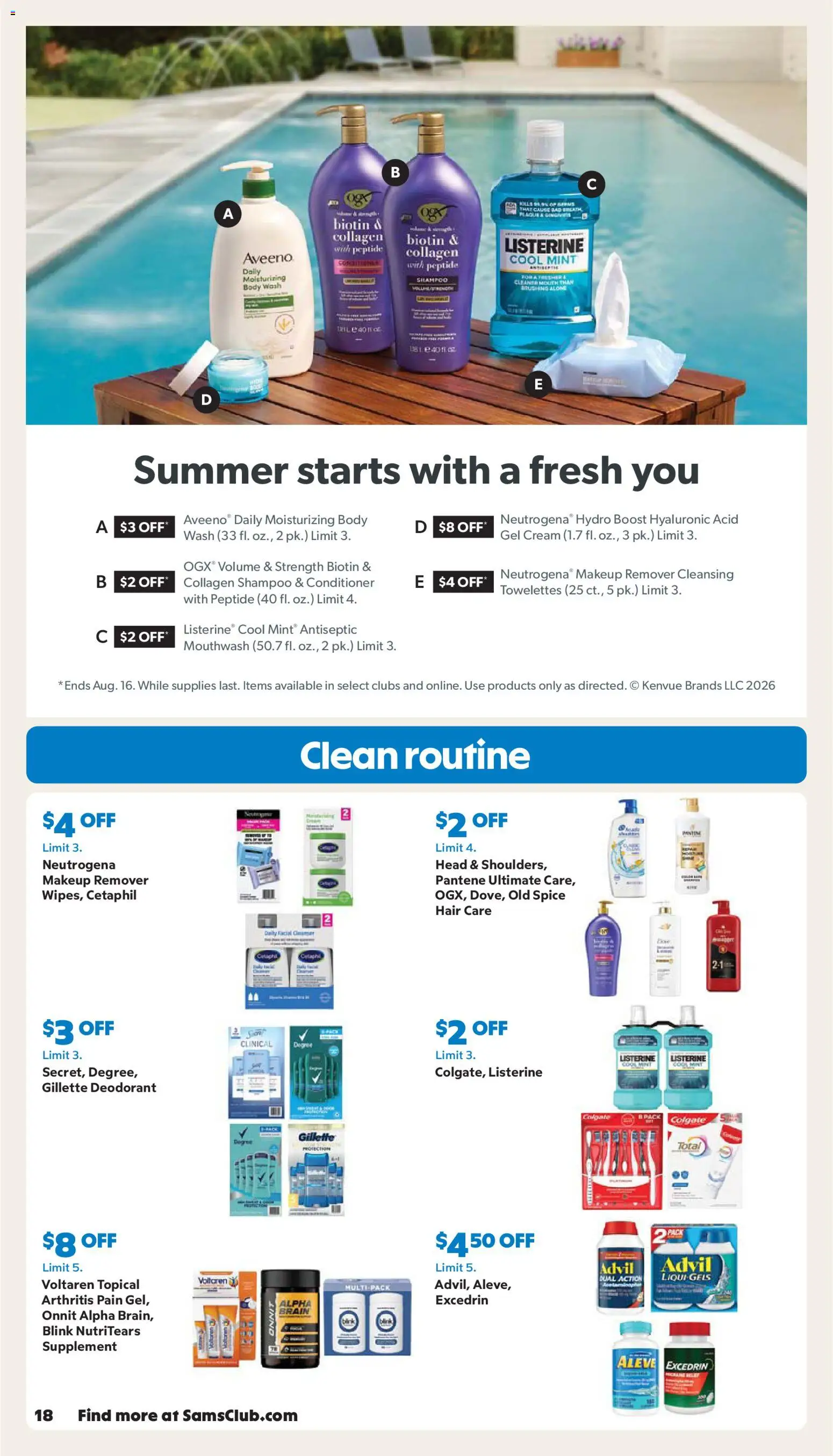 Sam's Club Instant Savings Book July 2026 - valid from 07/22/2026 | Page: 18