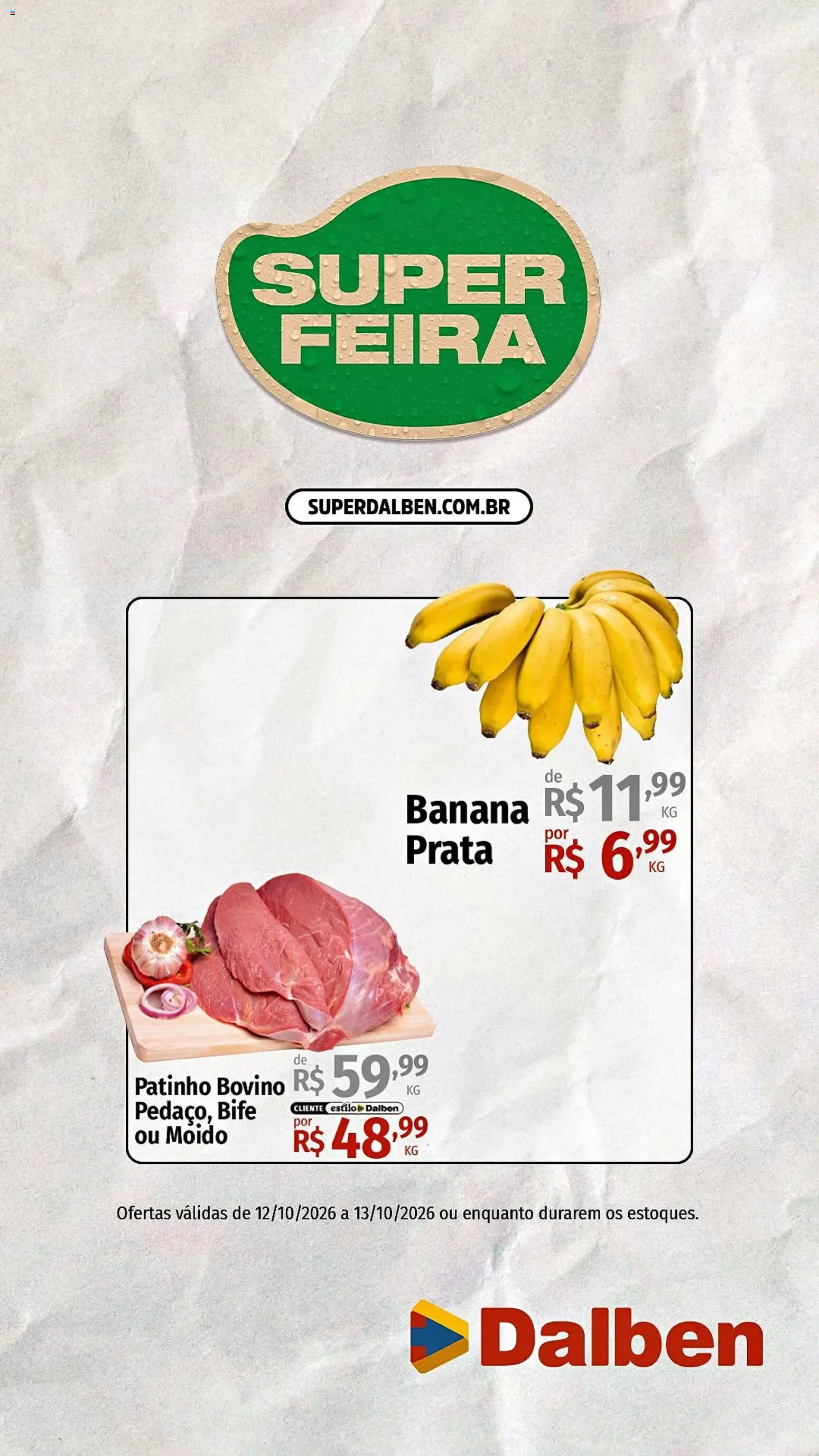 Supermercado Dalben Folheto - válido de 12/10/2026 | Página: 7