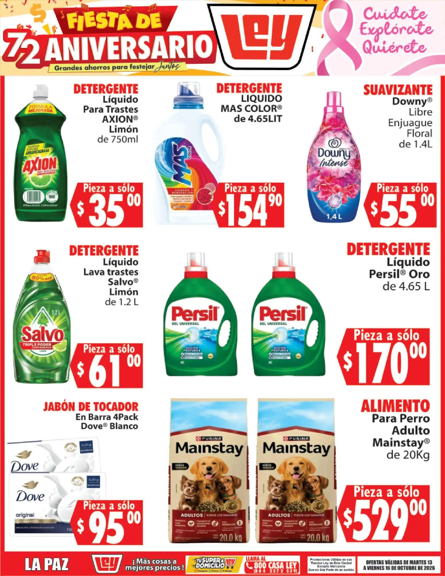 Nuevas ofertas de Casa Ley válidas en toda la República Mexicana desde el 13/10/2026. ¡Encuentra las mejores ofertas en Casa Ley folleto Autoservicio La Paz! | Página: 4
