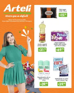 Vista previa de Arteli folleto Quincenal, nuevo folleto de la tienda, válido en México a partir del 07.06.2026