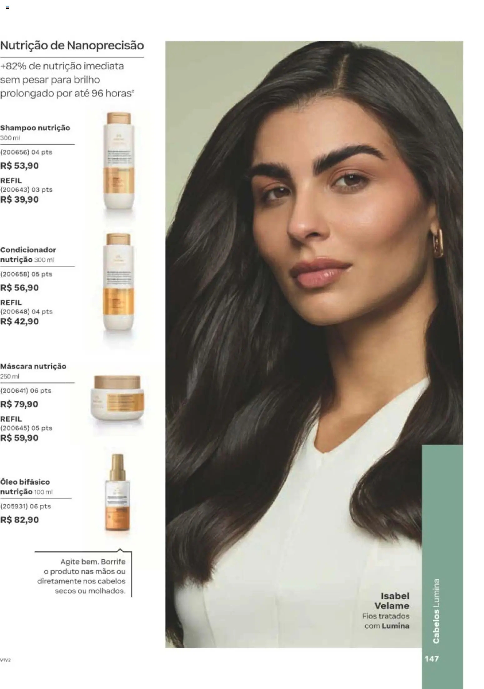 Natura Folheto - válido de 10/08/2026 | Página: 150 | Produtos: Shampoo, Condicionador, Óleo