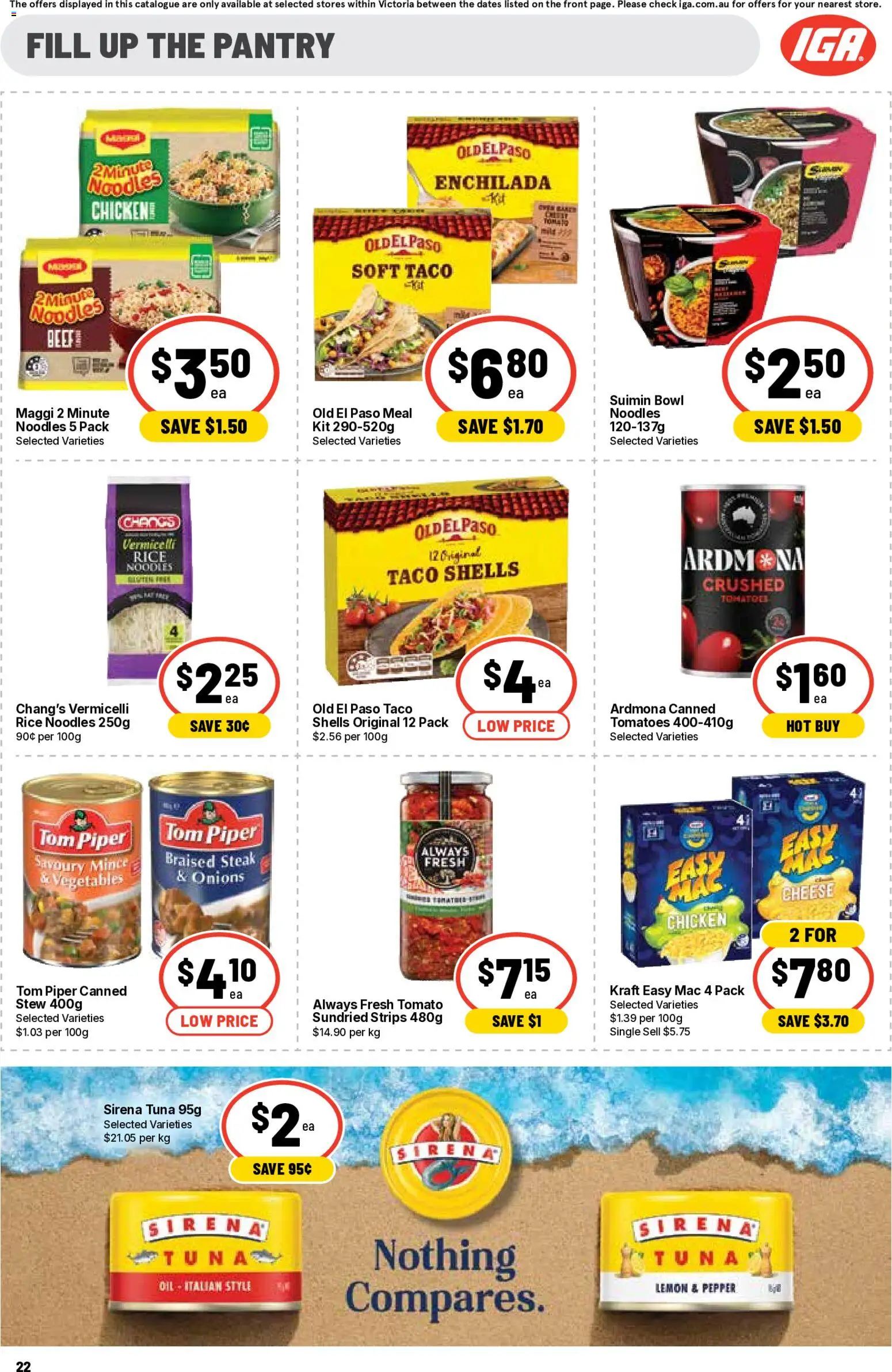 Ritchies catalogue - valid from 02/09/2026 | Page: 22 | Products: Onions, Vegetables, Lemon, Strips