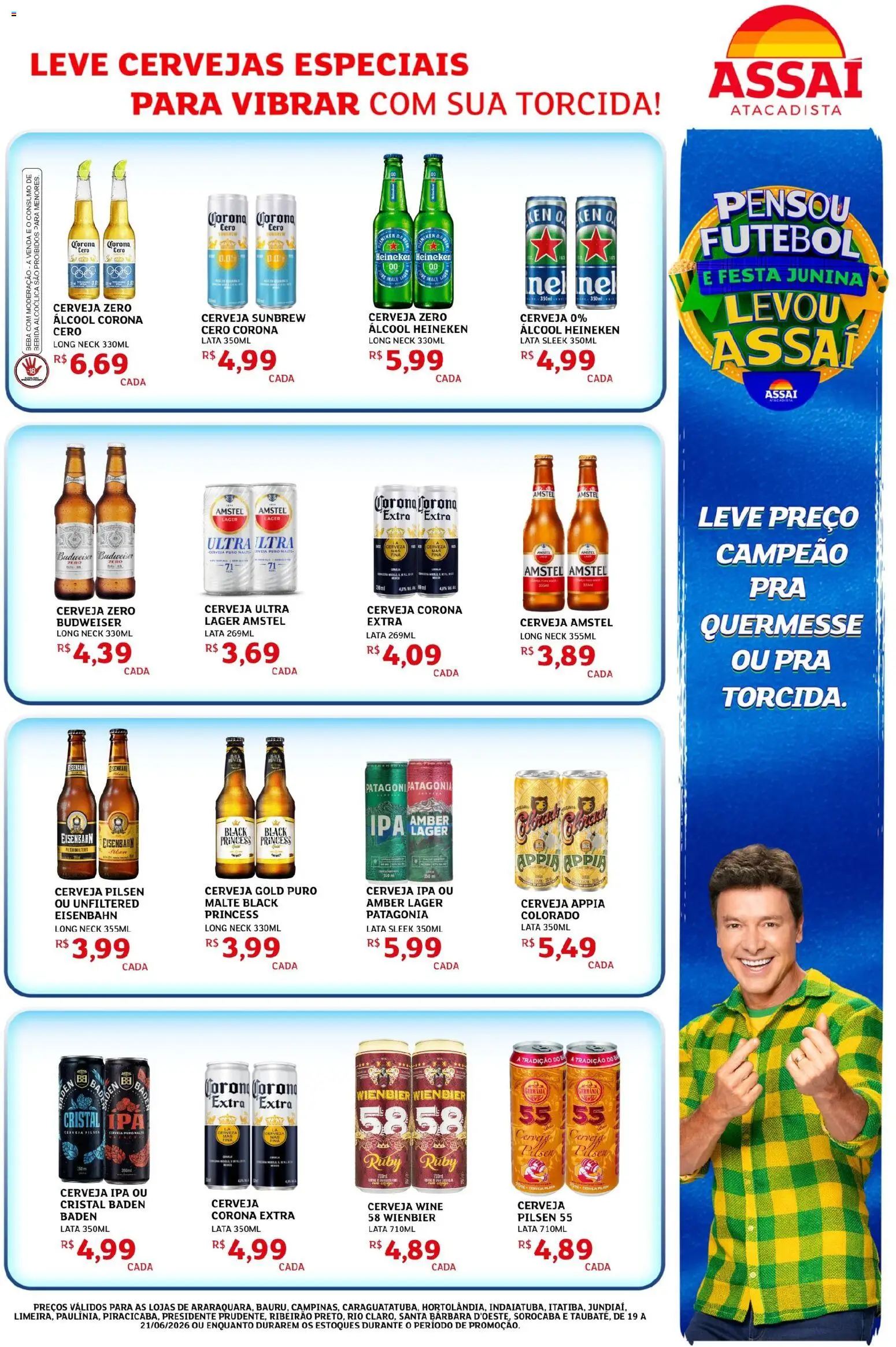 Assaí Atacadista Folheto - válido de 19.06.2026 | Página: 3