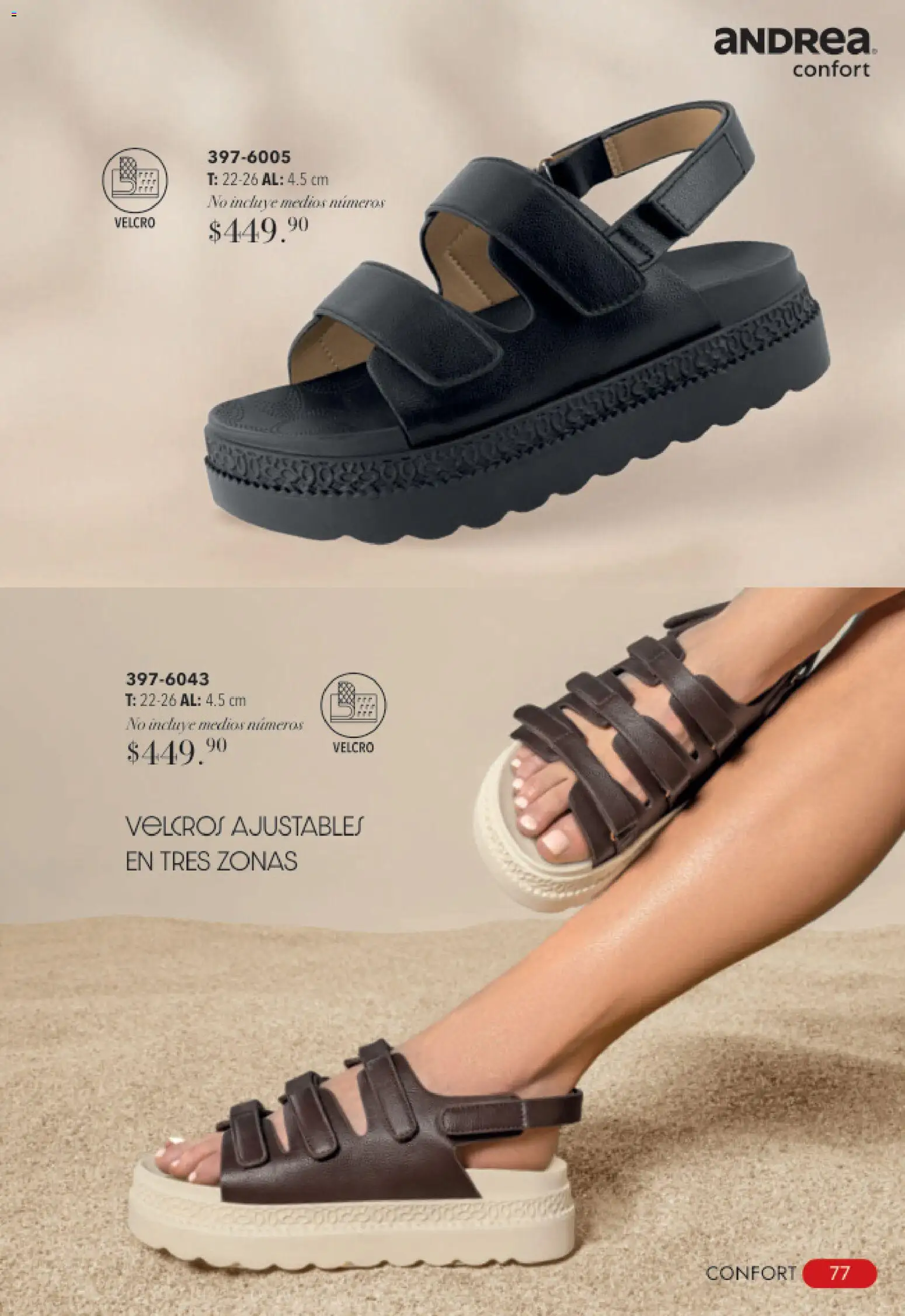 Nuevas ofertas de Andrea válidas en toda la República Mexicana desde el 23/08/2026. ¡Encuentra las mejores ofertas en Andrea catálogo Tropical! | Página: 77