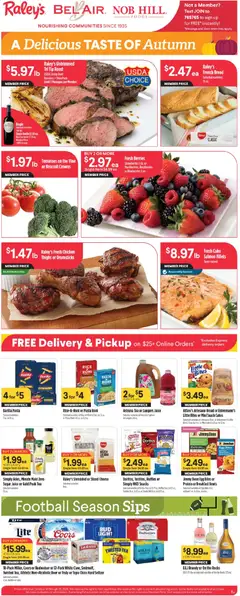 Preview of Raley's weekly ads valid from 10/14/2026