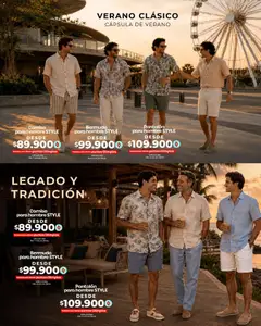 Olímpica Moda para papá -  Vista previa de la revista de la tienda Olímpica valido desde el 01.06.2026 | Página: 6 | Productos: Bermuda, Camisa