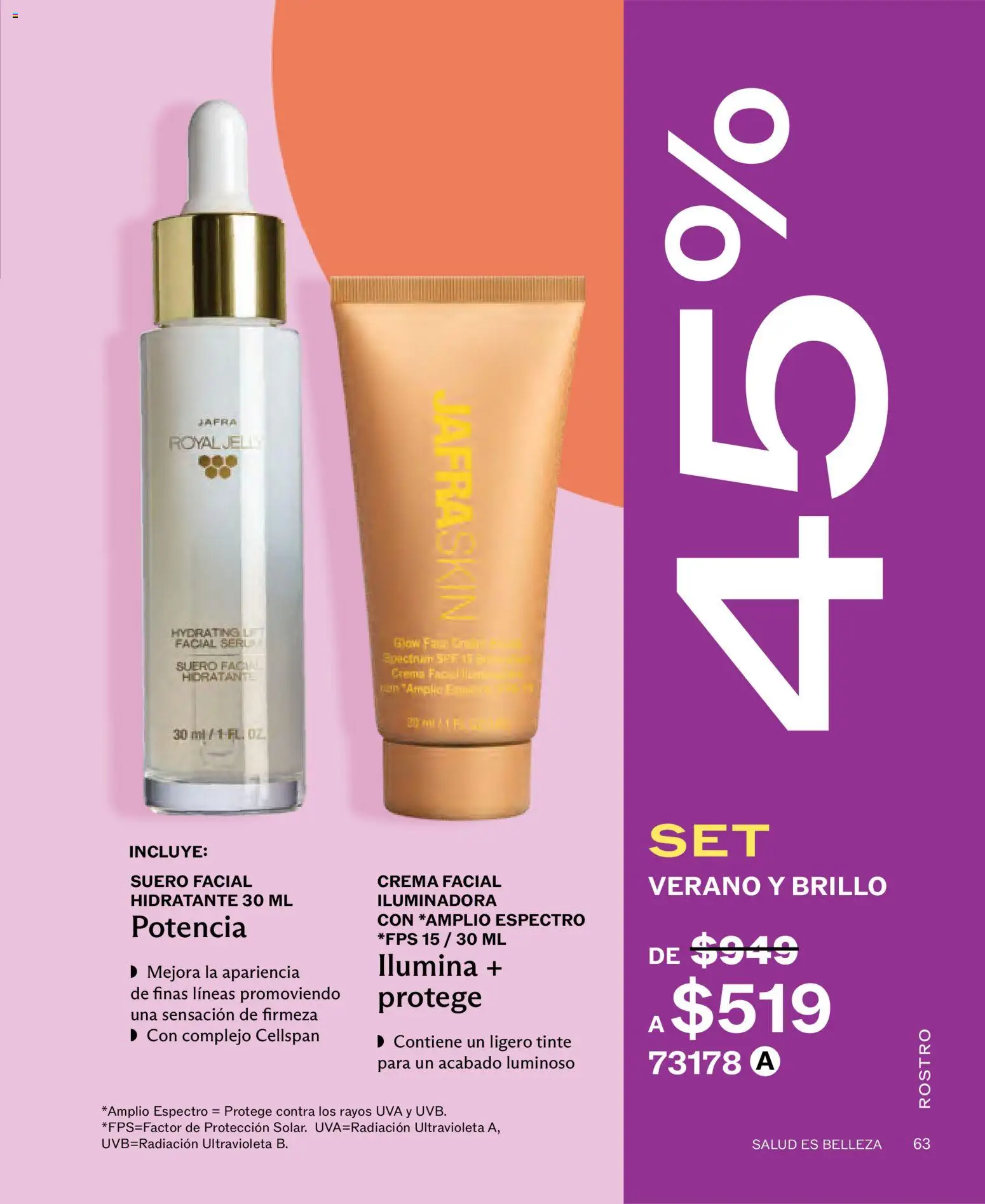 Nuevas ofertas de JAFRA válidas en toda la República Mexicana desde el 01/07/2026. ¡Encuentra las mejores ofertas en JAFRA catálogo! | Página: 63