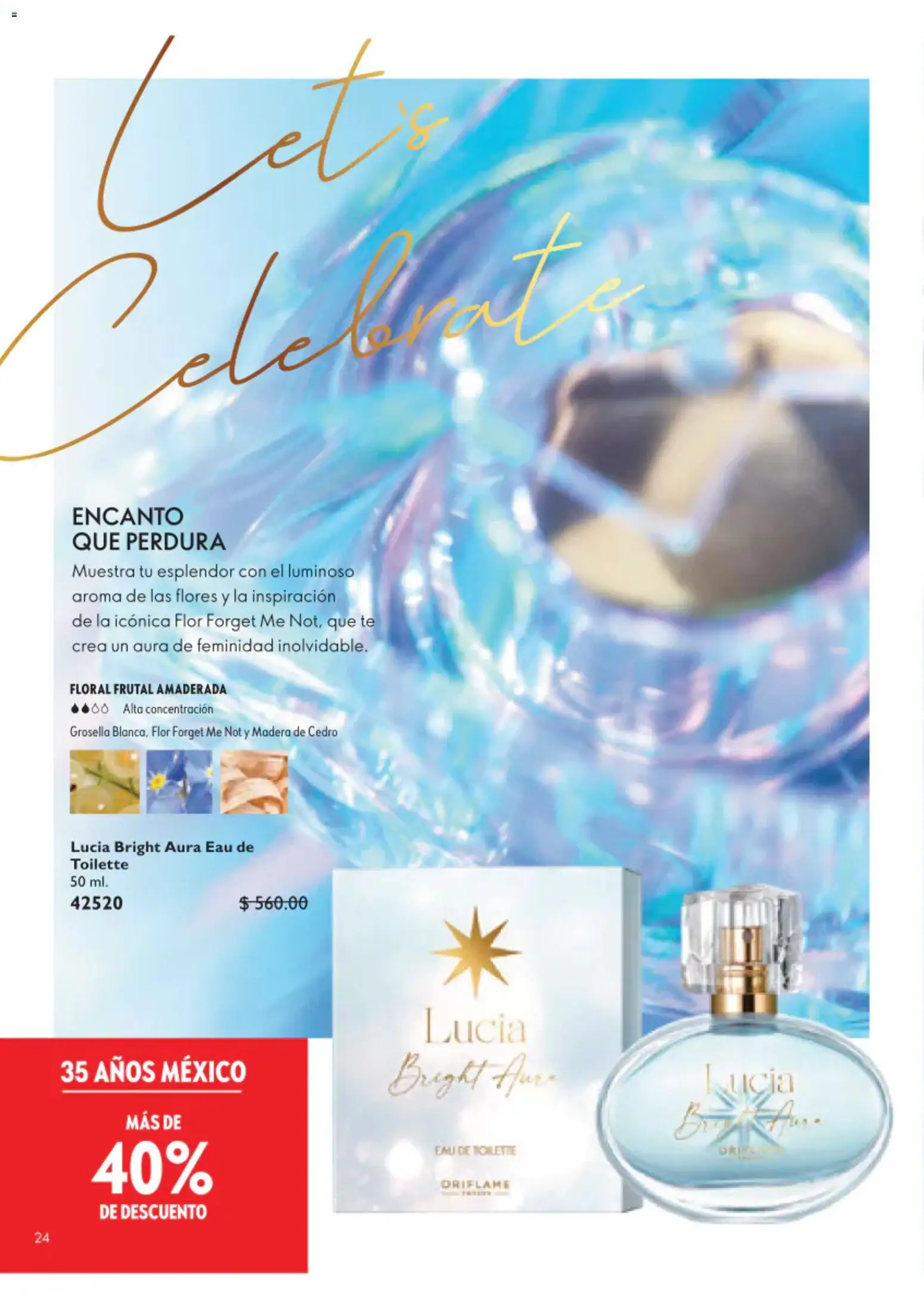 Nuevas ofertas de Oriflame válidas en toda la República Mexicana desde el 01/08/2026. ¡Encuentra las mejores ofertas en Oriflame campaña 11 2026! | Página: 24 | Productos: Té, Eau de toilette