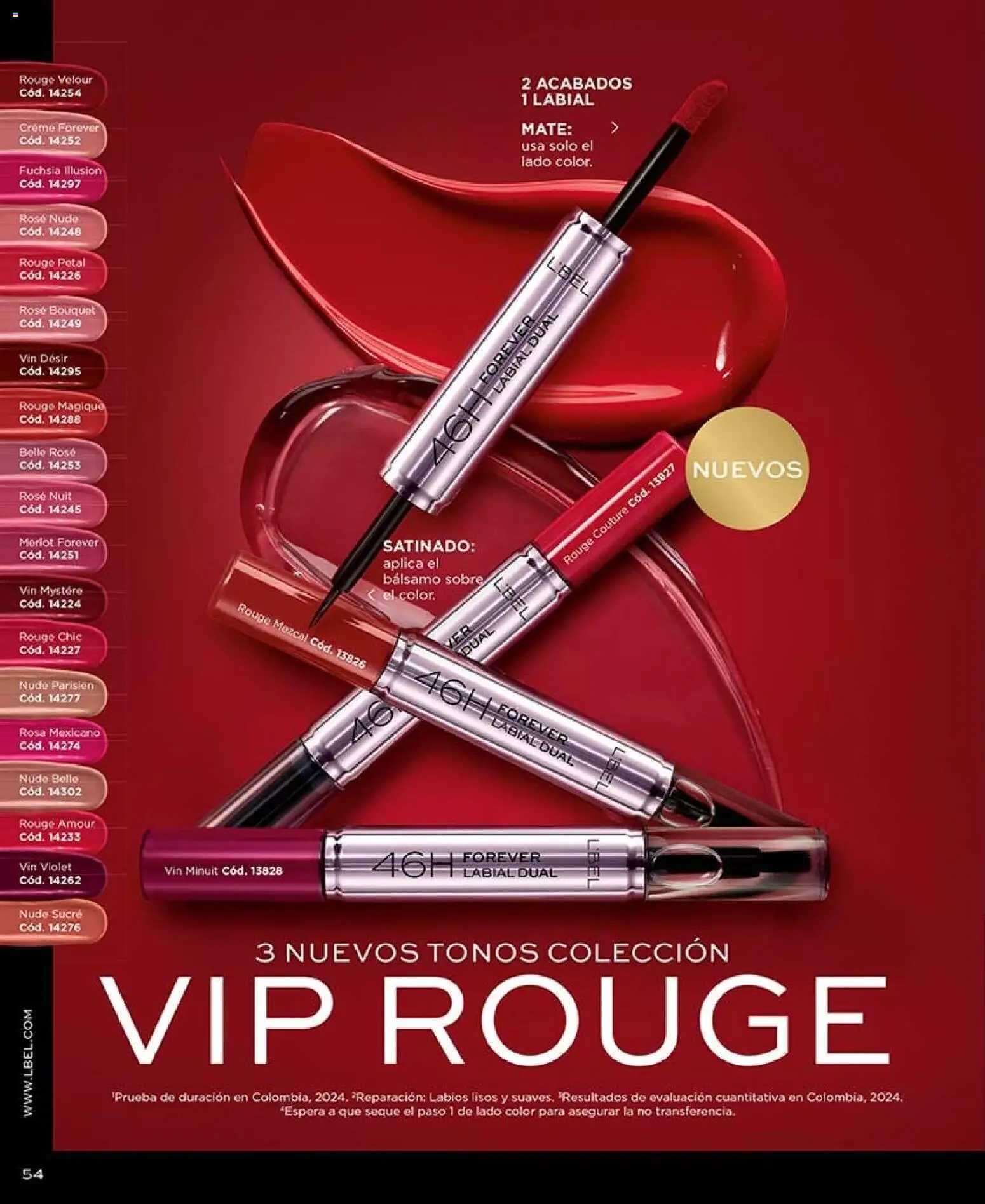 L'Bel revista - valida desde el 17/08/2026 | Página: 54 | Productos: Bálsamo, Sobre