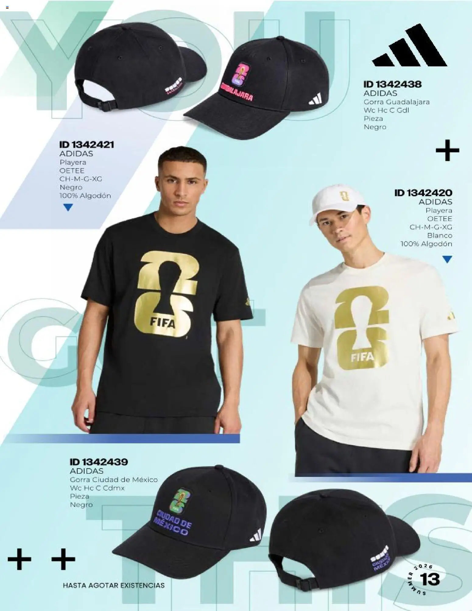 Nuevas ofertas de Price Shoes válidas en toda la República Mexicana desde el 04.06.2026. ¡Encuentra las mejores ofertas en Price Shoes catálogo Fútbol 2026! | Página: 13 | Productos: Gorra, Wc, Algodón, Playera