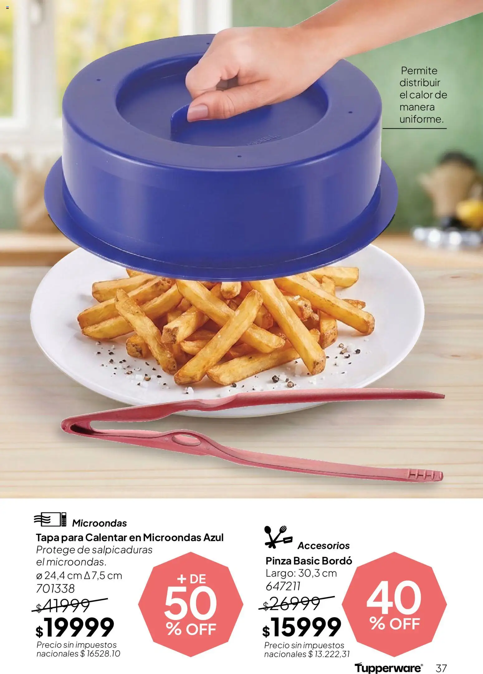 Tupperware Folleto │ válido desde el 04/08/2026 | Página: 39 | Productos: Pinza, Microondas