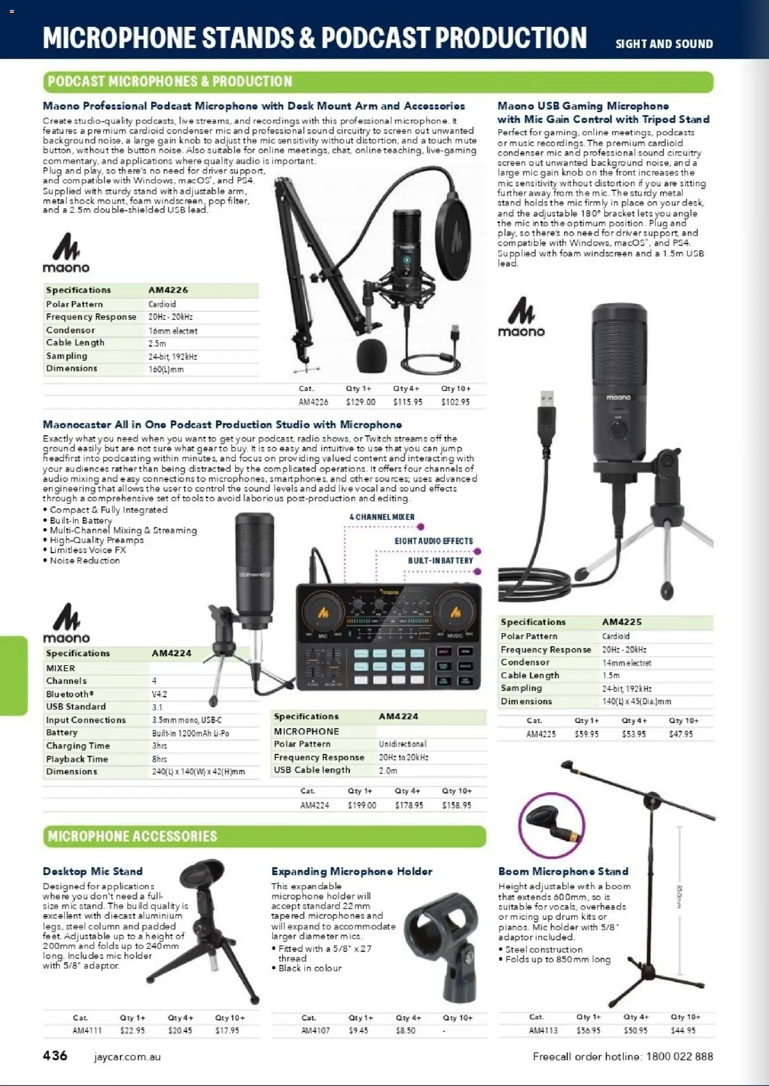 Jaycar catalogue - valid from 31/08/2026 | Page: 434 | Products: Desk, Accessories, Desktop, Foam
