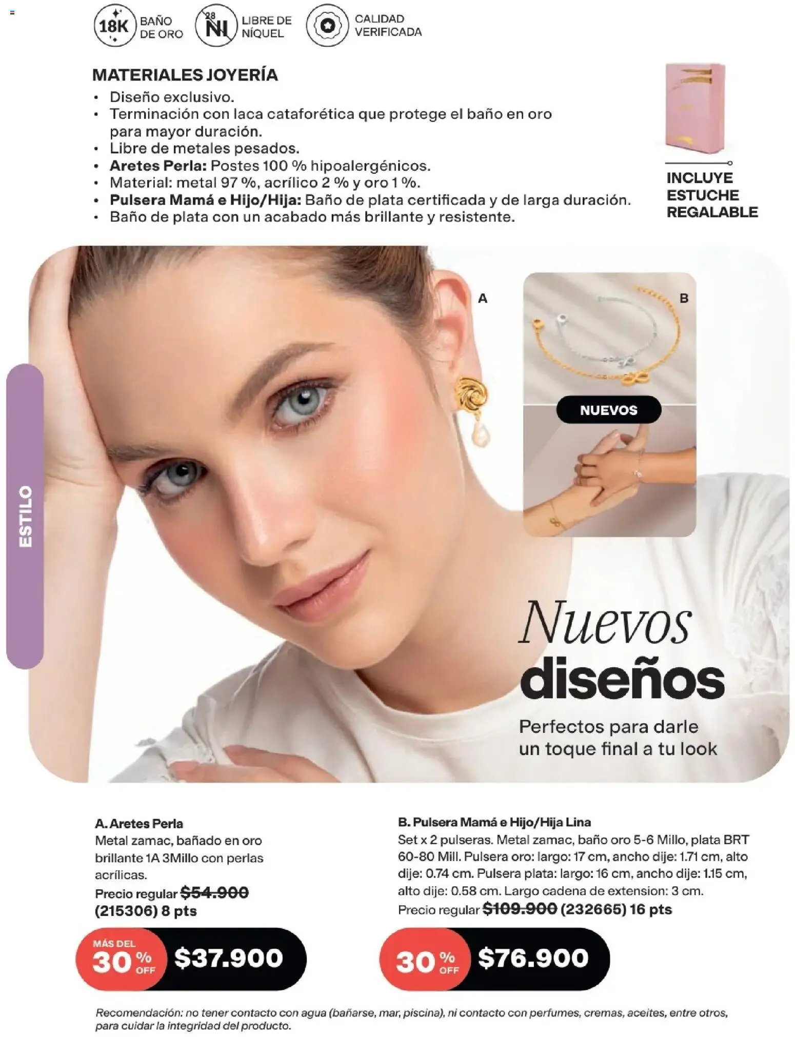 Avon revista - valida desde el 15.06.2026 | Página: 121 | Productos: Agua, Pulsera, Cadena, Baño