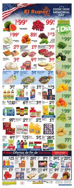 Preview of El Super weekly ads valid from 20.05.2026