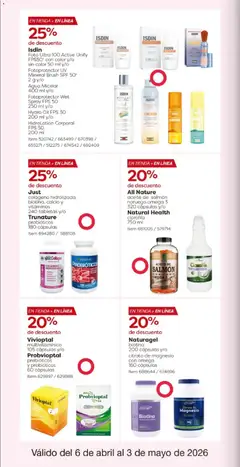 Vista previa de Agua Micelar 400 ml y/o, Agua micelar para la limpieza facial., nuevo folleto de la tienda, válido en México a partir del 06.04.2026 | Página: 34