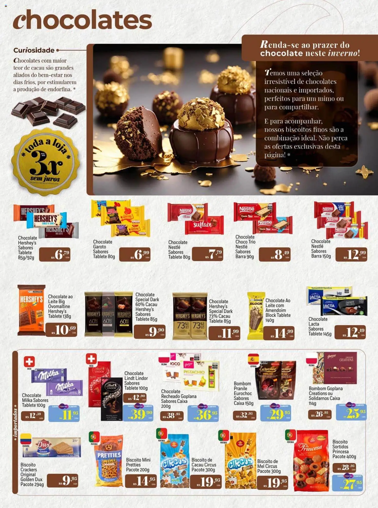 Super Muffato Folheto - válido de 11.05.2026 | Página: 3 | Produtos: Caixa, Leite, Chocolate, Mel