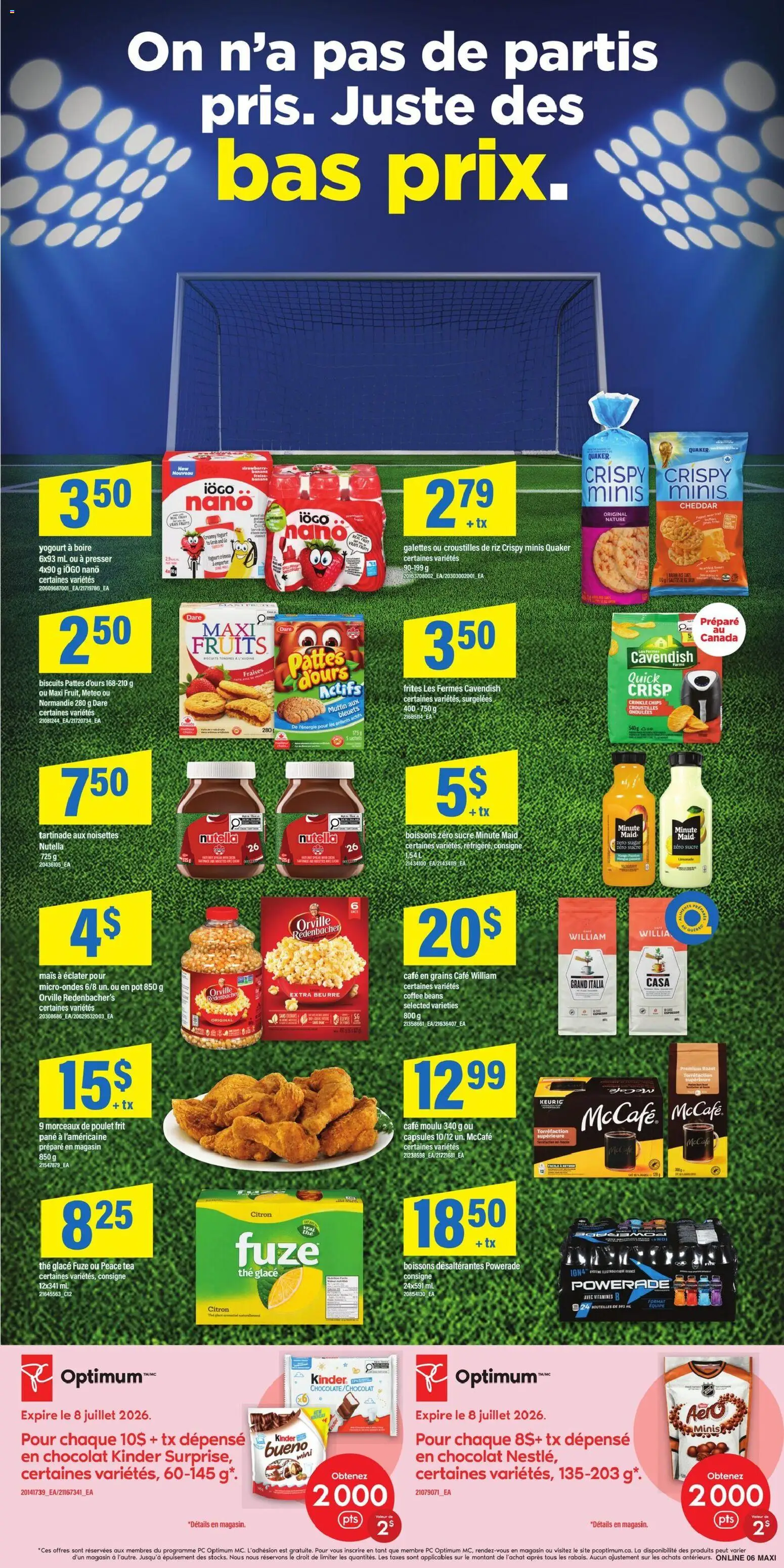 Maxi flyer valid from Jul 2, 2026 | Page: 8