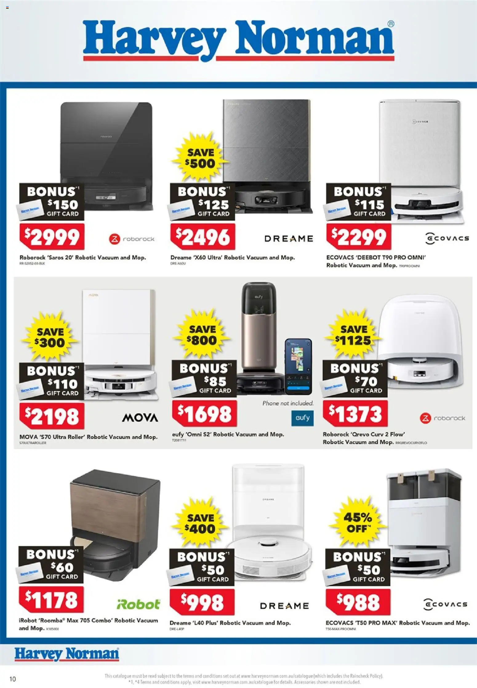 Harvey Norman catalogue - valid from 18.05.2026 | Page: 10 | Products: Accessories, Phone, Robot
