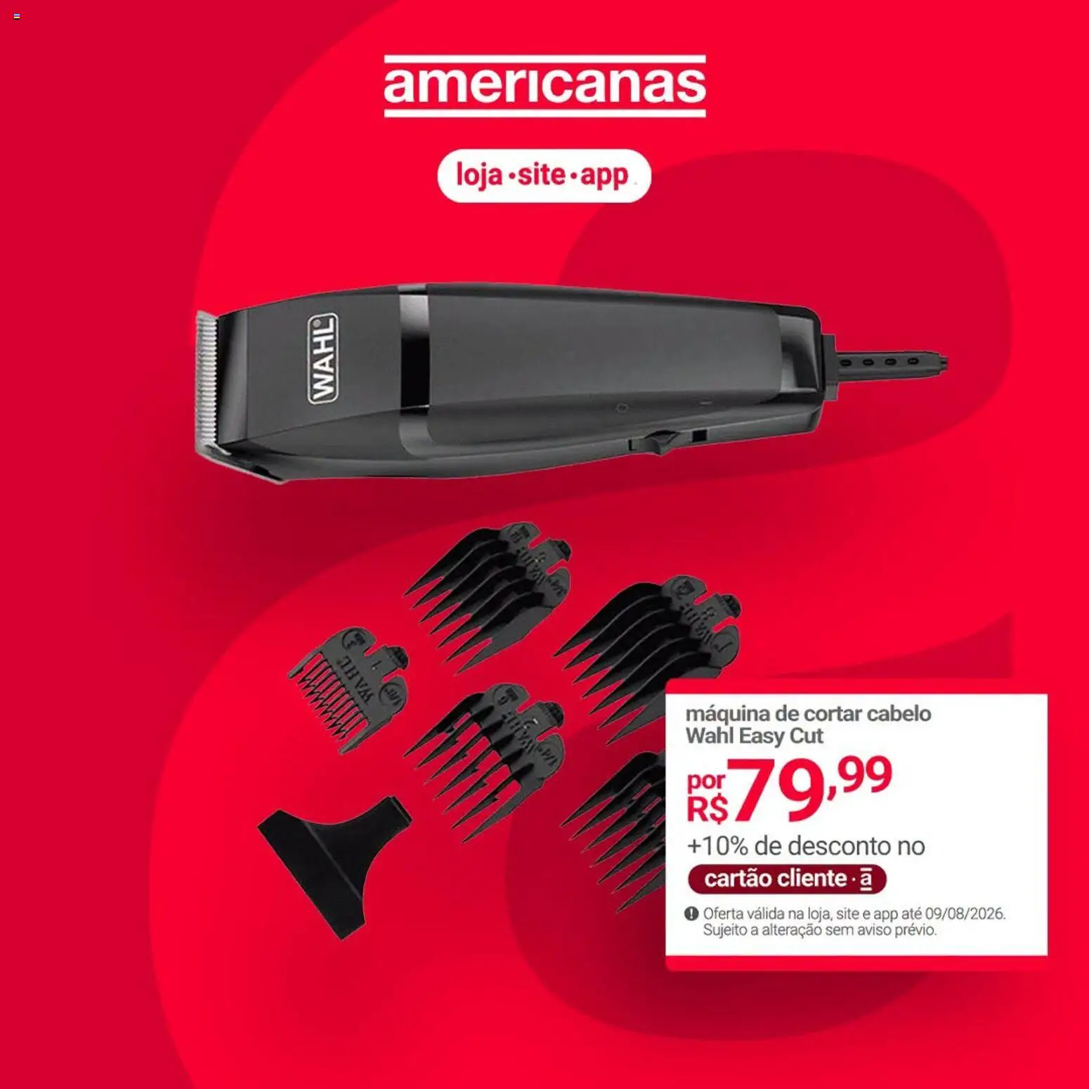 Lojas Americanas Folheto - válido de 04/08/2026 | Página: 1