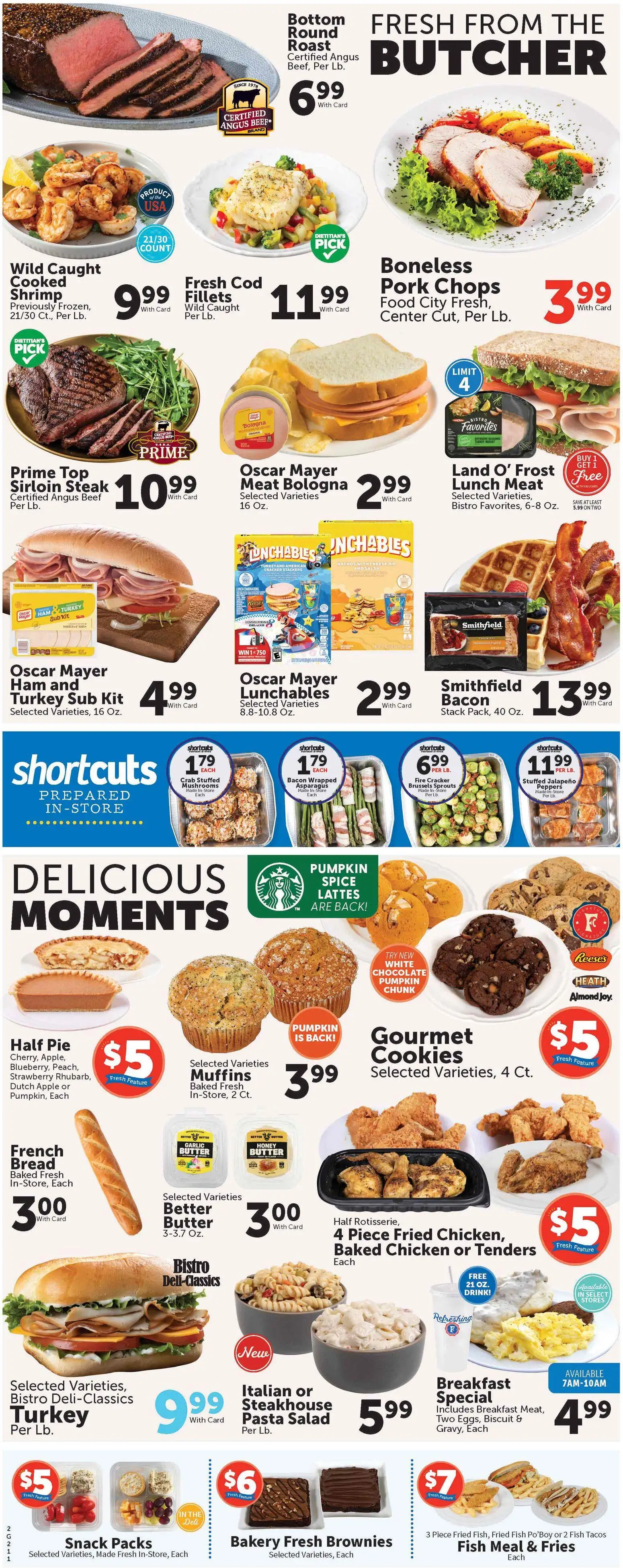 Food City Weekly Ad - valid from 09/09/2026 | Page: 2 | Products: Asparagus, Turkey, Beef, White chocolate