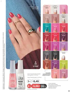 Avon folheto - Campanha 14 - Pré-Visualização do folheto da loja Avon, válido de 01/09/2026 | Página: 65 | Produtos: Pêssego, Leite, Cimento, Picolé