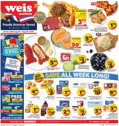 Preview of Weis weekly ads valid from 08/20/2026