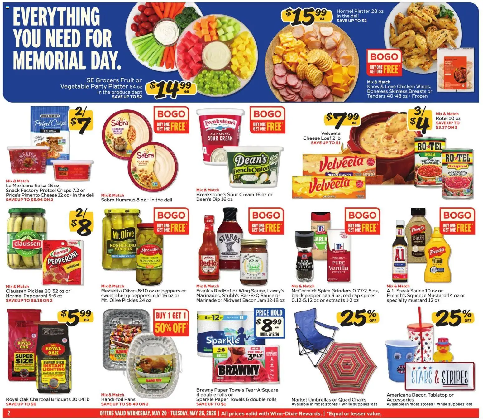 Winn Dixie Weekly Circular - GA - valid from 20.05.2026 | Page: 2
