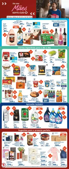 Sam's Club ofertas FDS - Pré-Visualização do folheto da loja Sam's Club, válido de 30.04.2026