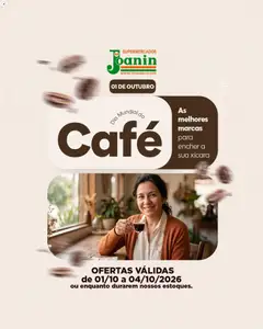 Supermercados Joanin ofertas Dia Mundial do Café - Pré-Visualização do folheto da loja Supermercados Joanin, válido de 01/10/2026