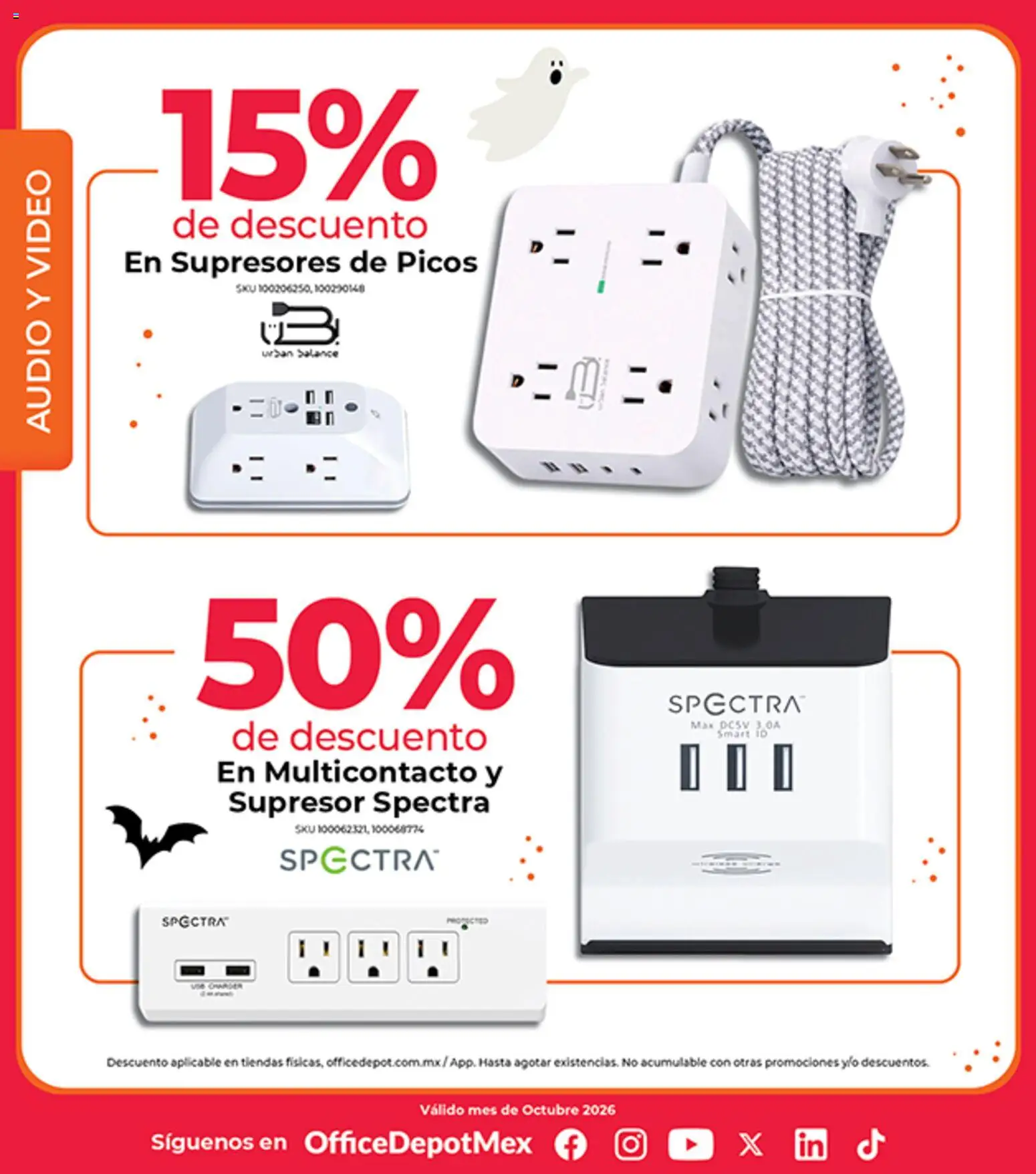 Nuevas ofertas de Office Depot válidas en toda la República Mexicana desde el 01/10/2026. ¡Encuentra las mejores ofertas en Office Depot catálogo! | Página: 15