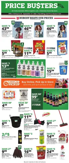 Preview of Rural King weekly ads valid from 06/25/2026
