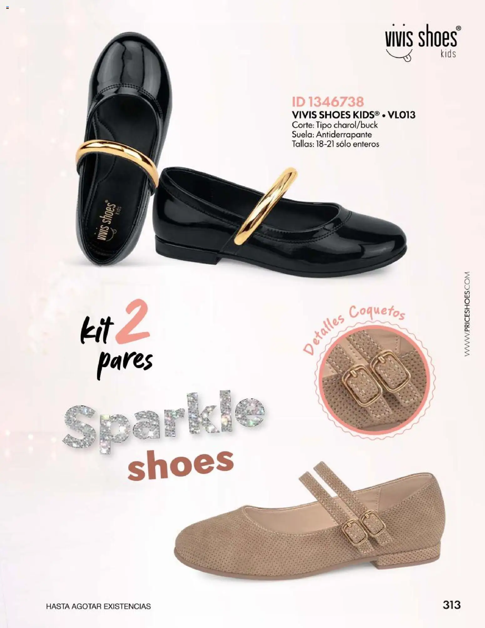 Nuevas ofertas de Price Shoes válidas en toda la República Mexicana desde el 28/08/2026. ¡Encuentra las mejores ofertas en Price Shoes catálogo Vestir Casual! | Página: 313