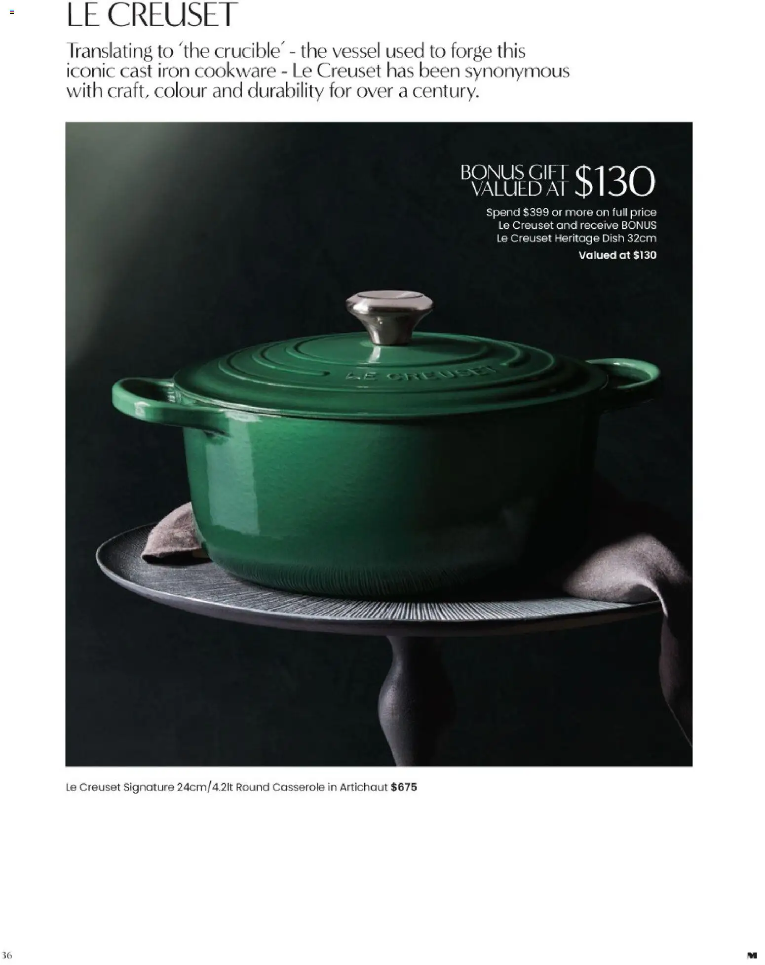 Myer catalogue - valid from 01/08/2026 | Page: 36 | Products: Cookware, Iron