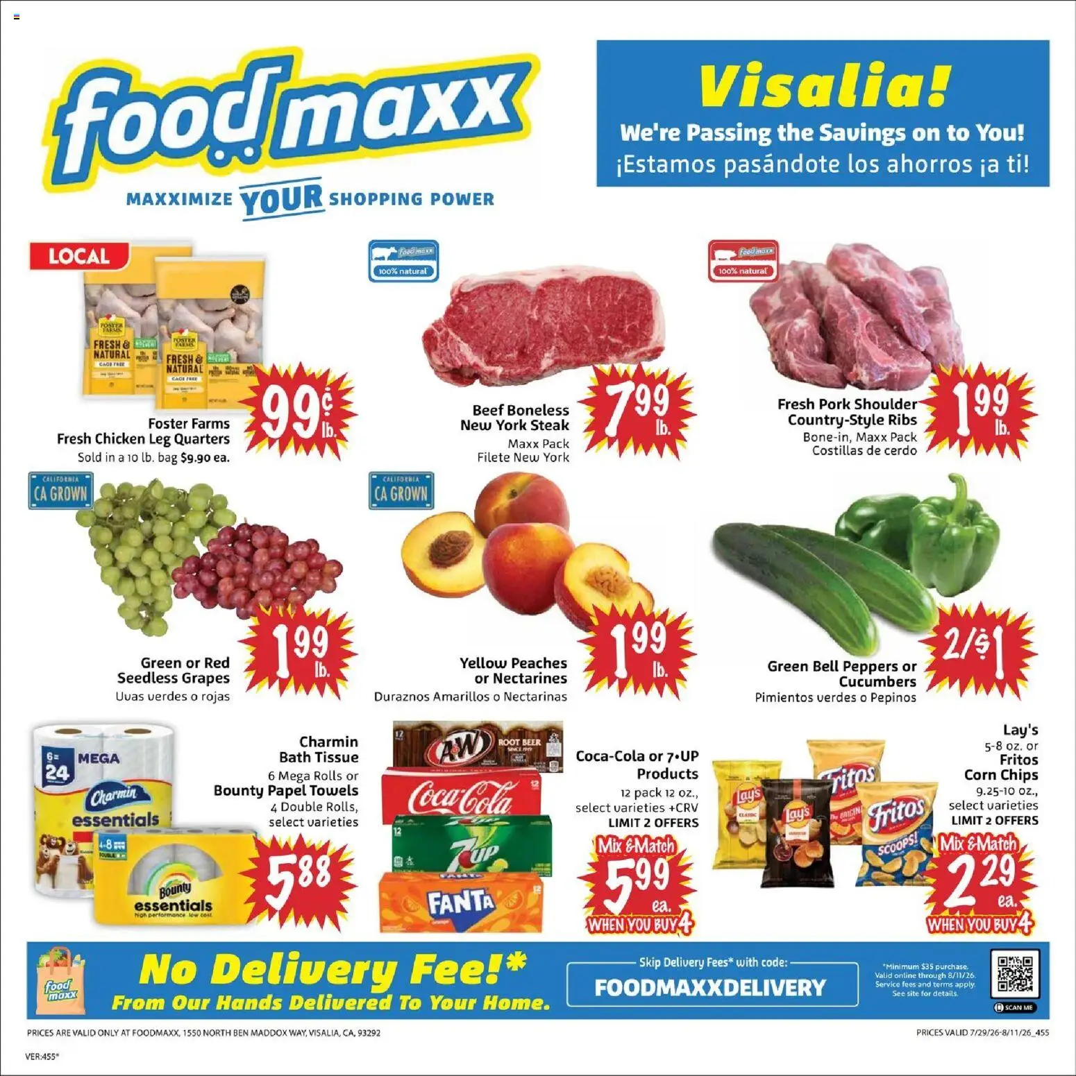 FoodMaxx Weekly Ad - CA - valid from 07/29/2026 | Page: 1