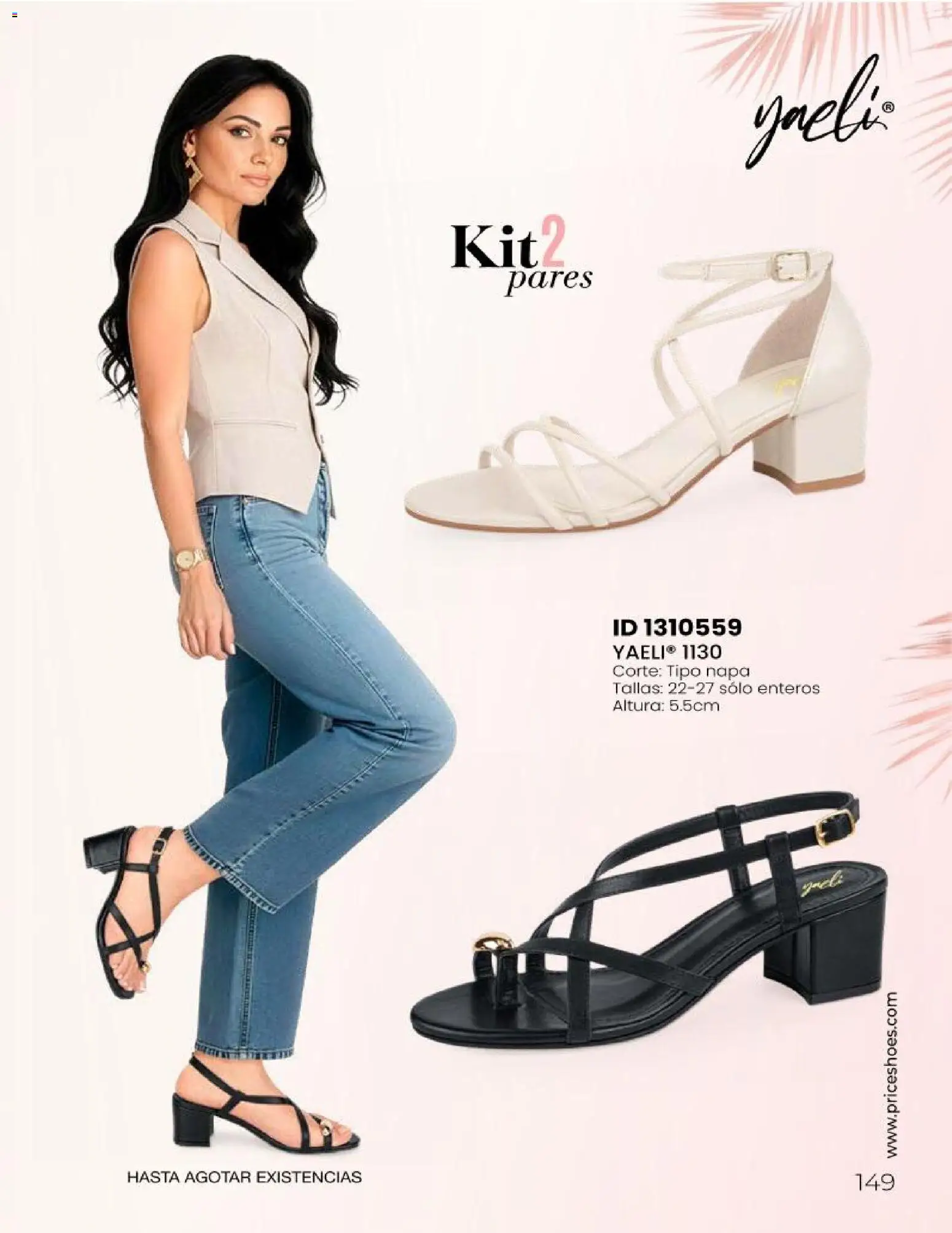 Nuevas ofertas de Price Shoes válidas en toda la República Mexicana desde el 23/06/2026. ¡Encuentra las mejores ofertas en Price Shoes catálogo Sandalias 2026! | Página: 149
