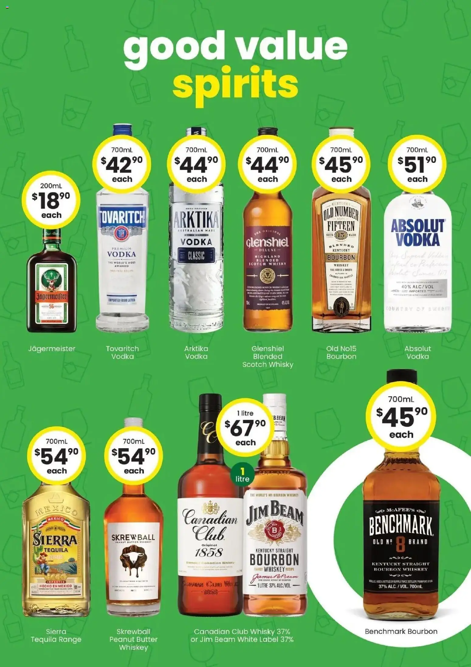The Bottle-O catalogue - valid from 12/07/2026 | Page: 4 | Products: Scotch whisky, Bourbon, Whiskey, Jägermeister