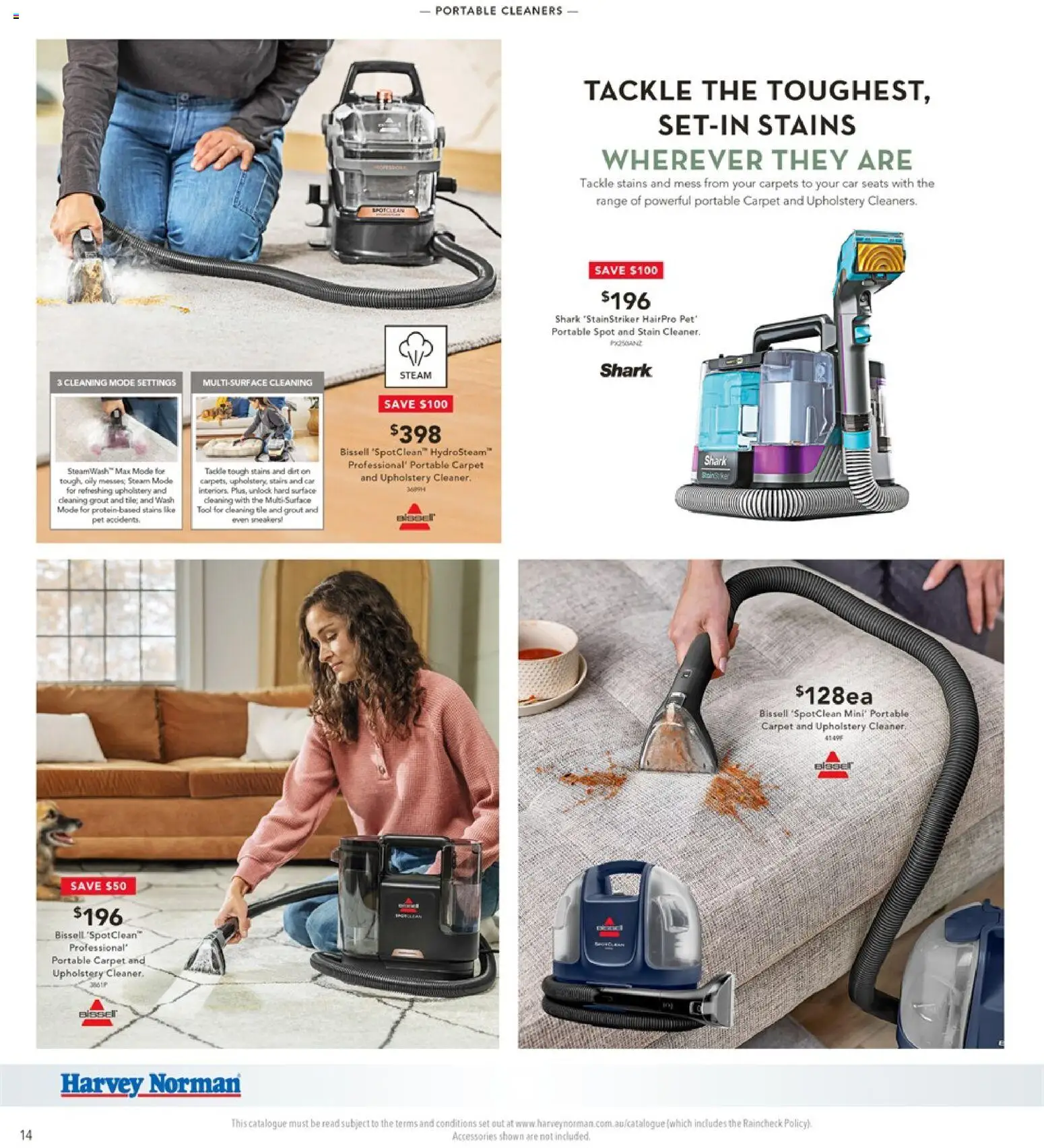 Harvey Norman catalogue - valid from 01/10/2026 | Page: 14 | Products: Carpet, Cleaner, Accessories, Portable