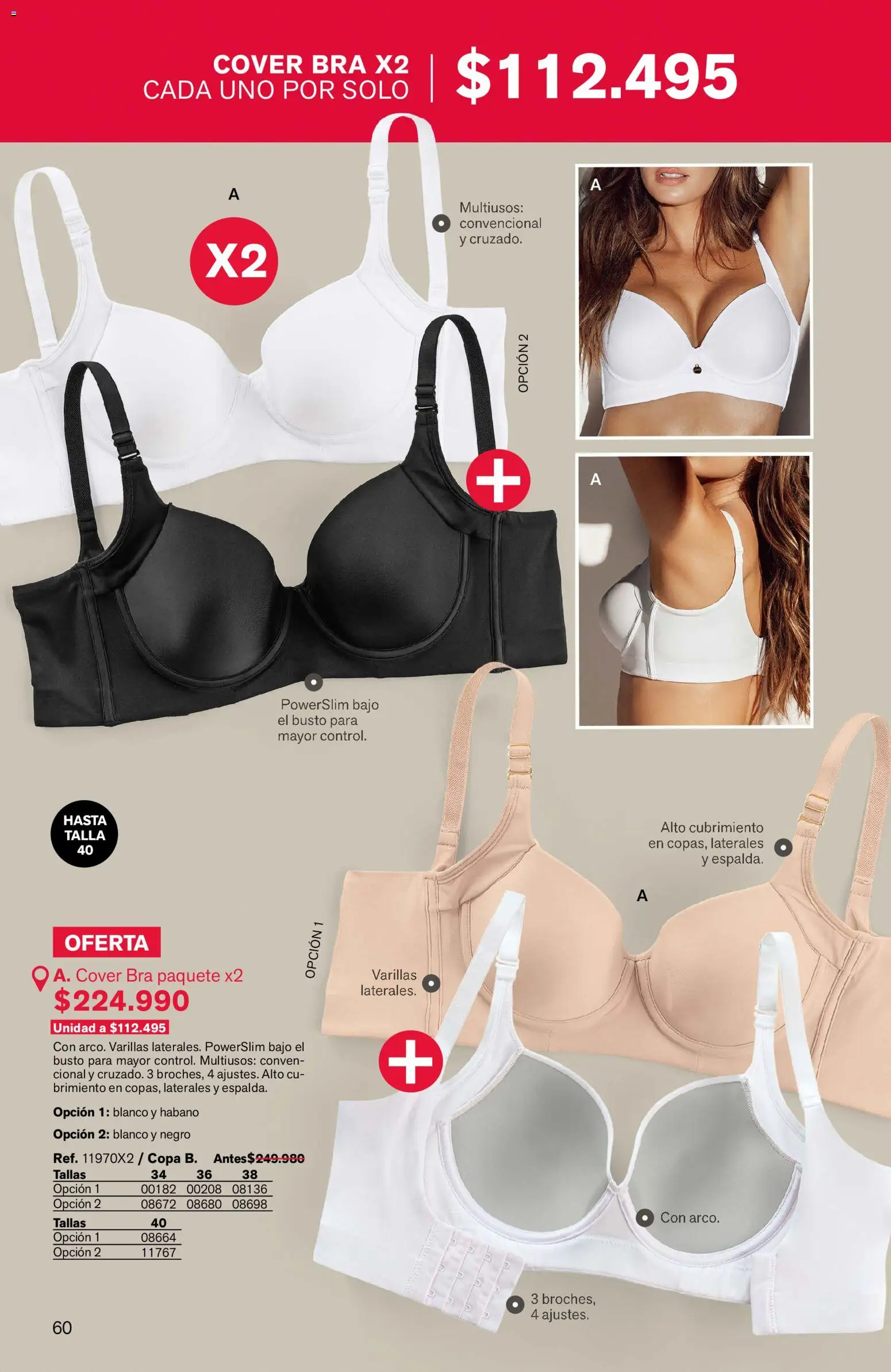 Leonisa revista - valida desde el 24/08/2026 | Página: 60 | Productos: Bajo