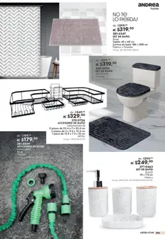 Vista previa de Andrea catálogo Outlet, nuevo folleto de la tienda, válido en México a partir del 26/07/2026 | Página: 505 | Productos: Juego, Organizador, Té, Baño