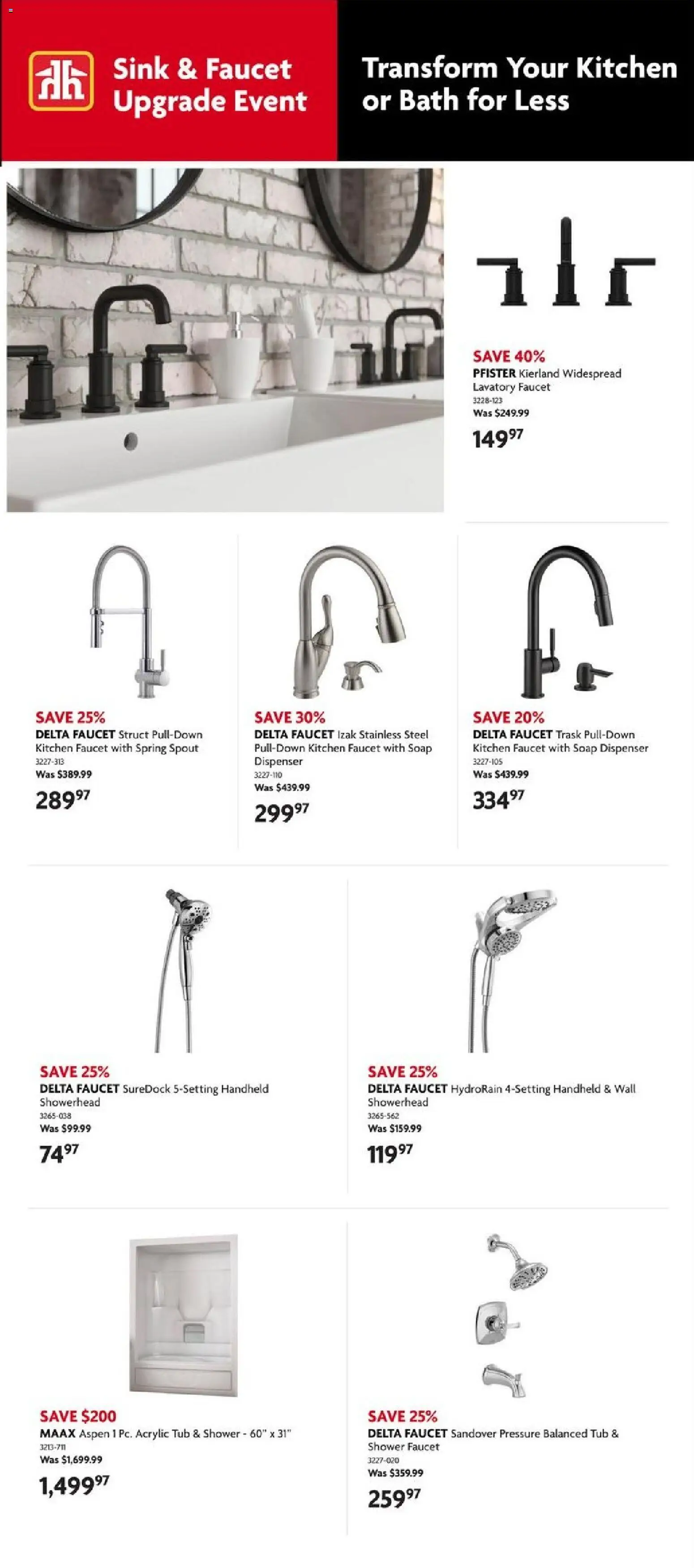 Home Hardware flyer valid from Aug 13, 2026 | Page: 4 | Products: Soap, Bath, Shower