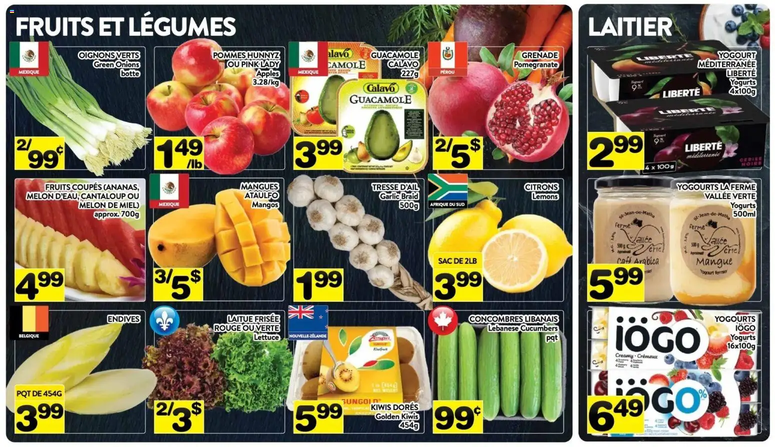 Pa Supermarché flyer valid from 08.06.2026 | Page: 2 | Products: Cucumbers, Apples