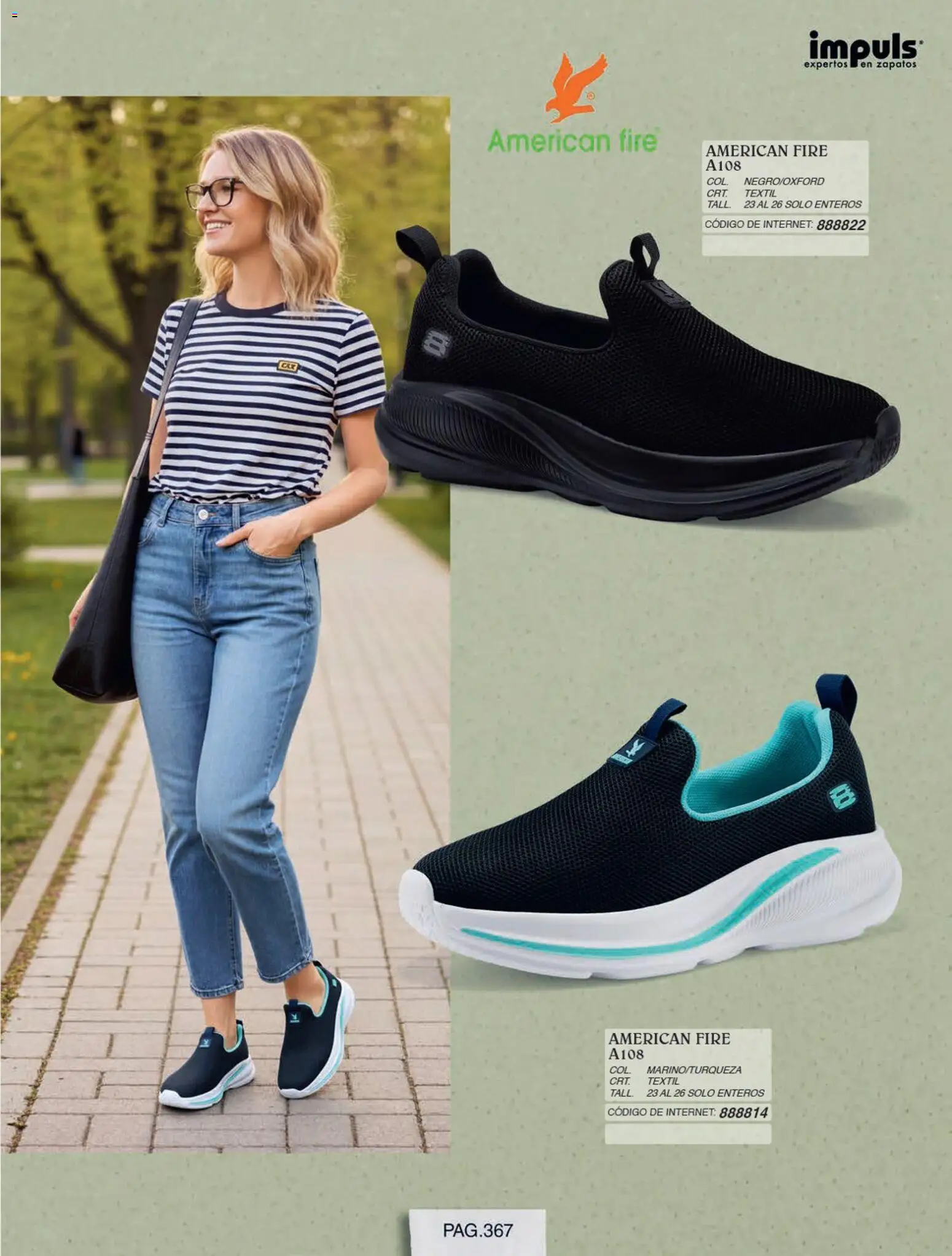 Nuevas ofertas de Impuls válidas en toda la República Mexicana desde el 01/07/2026. ¡Encuentra las mejores ofertas en Impuls catálogo Otoño Invierno! | Página: 369 | Productos: Zapatos