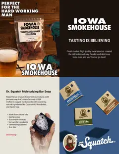 Preview of Dunham's Sports weekly ads valid from 14.05.2026 | Page: 25 | Products: Shower, Soap, Bourbon, Bar Soap
