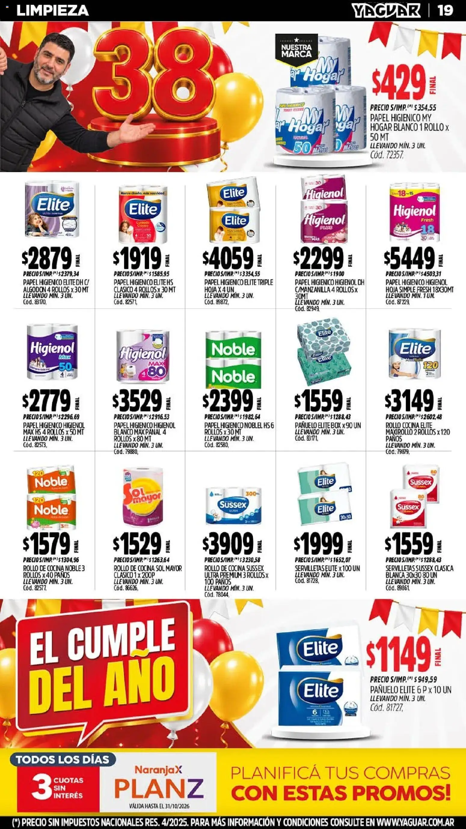 Yaguar - Oferta Semanal General Roca │ válido desde el 26/10/2026 | Página: 21