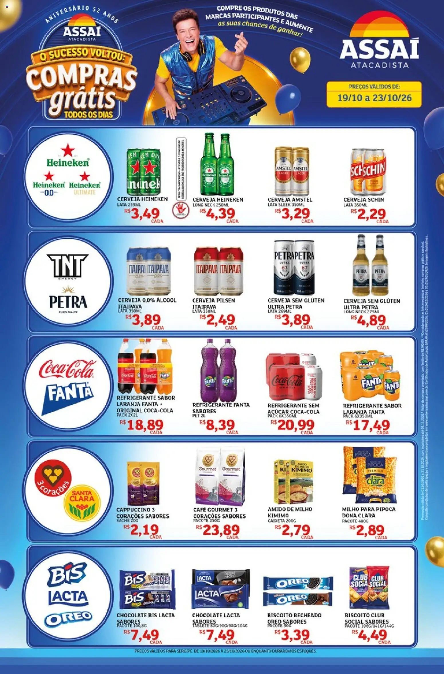 Assaí Atacadista Folheto - válido de 19/10/2026 | Página: 1