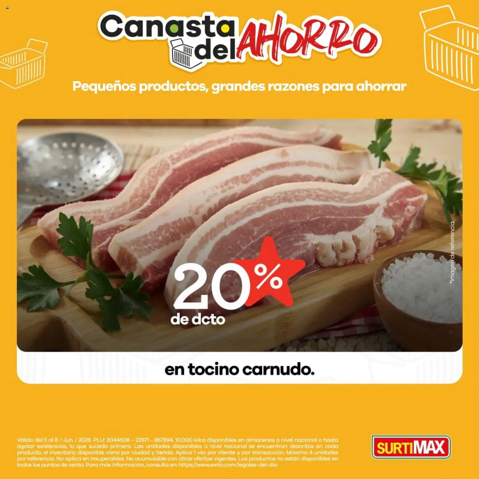 Surtimax revista - valida desde el 05.06.2026 | Página: 6 | Productos: Toallitas desmaquillantes