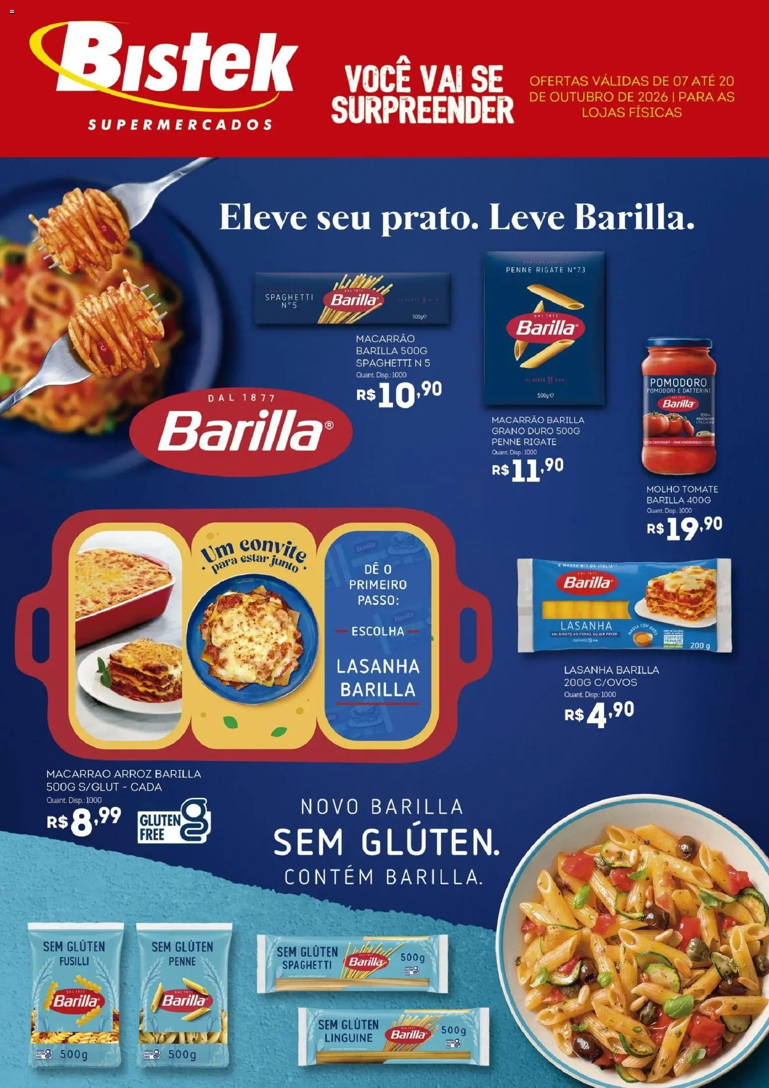 Bistek Supermercados Folheto - válido de 07/10/2026 | Página: 1