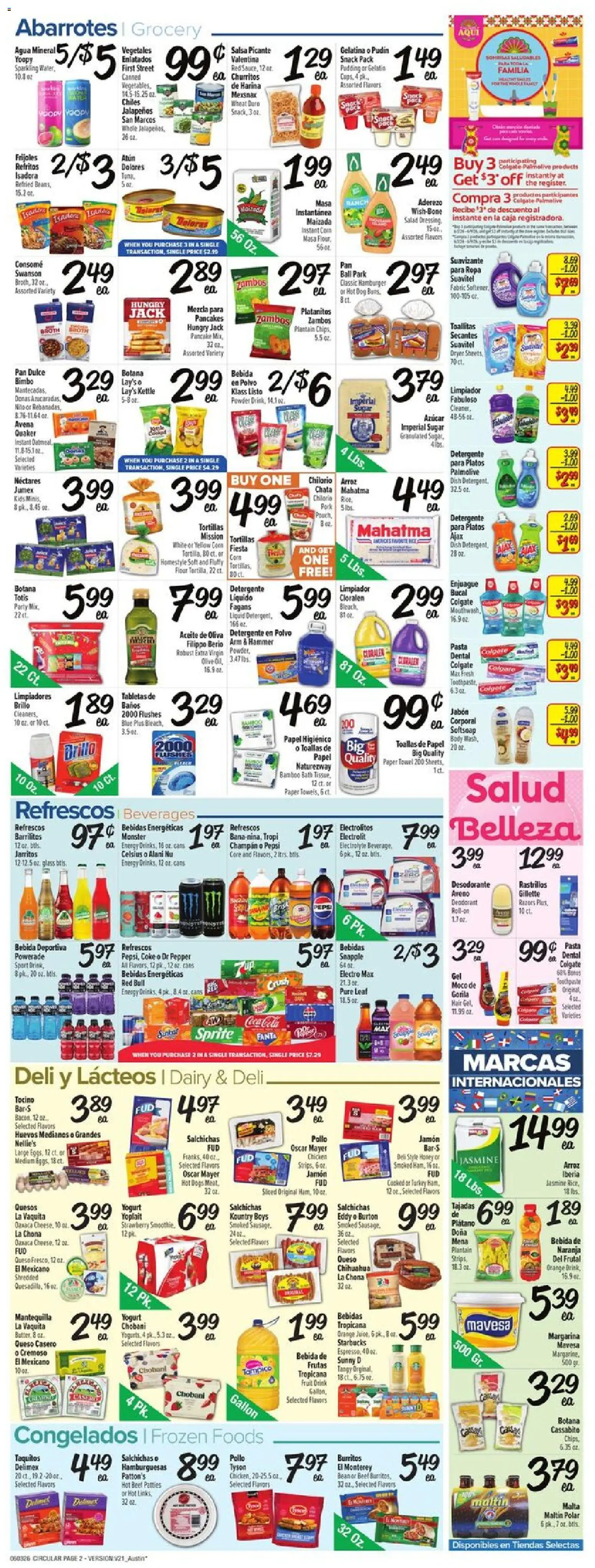 Fiesta Mart Weekly Ad - valid from 03.06.2026 | Page: 2 | Products: Bath, Pan, Pork, Dryer