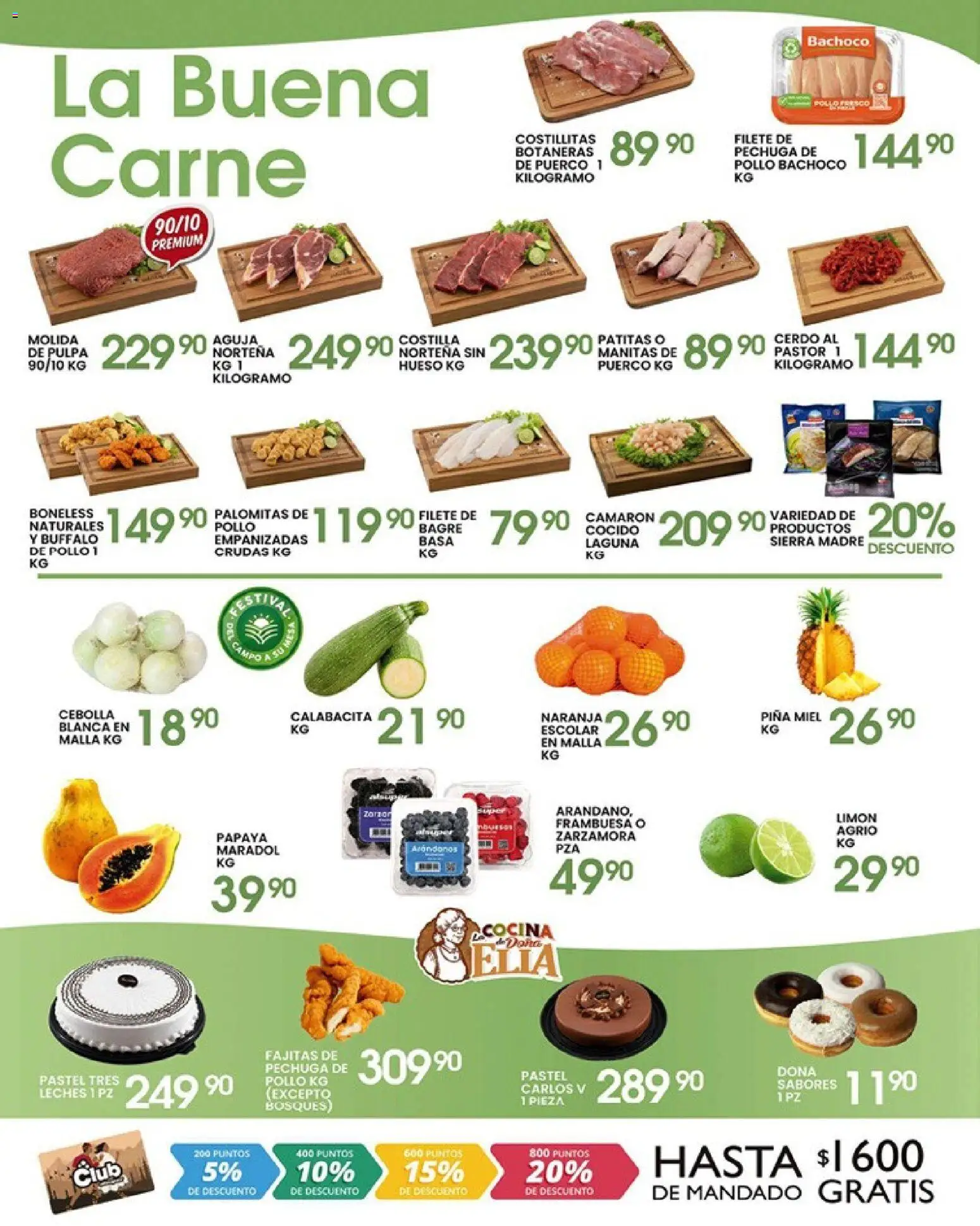 Nuevas ofertas de Alsuper válidas en toda la República Mexicana desde el 01.05.2026. ¡Encuentra las mejores ofertas en Alsuper folleto Chihuahua-Estado! | Página: 2 | Productos: Pollo, Limón, Cocina, Sierra