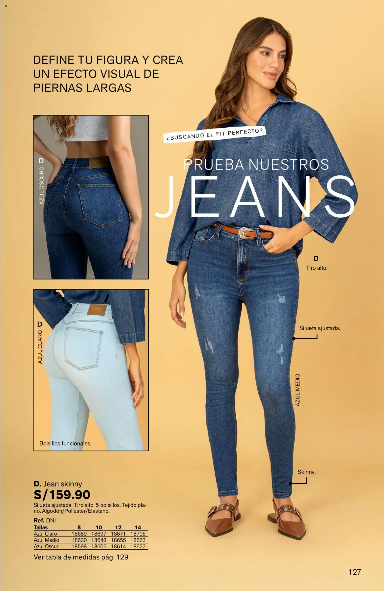 Catálogo Leonisa válido desde 25/06/2026 | Página: 127 | Productos: Jeans